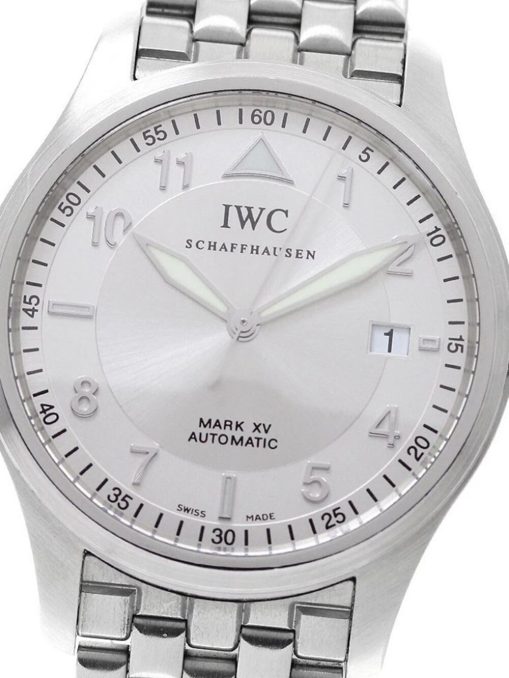 IWC SCHAFFHAUSEN Spitfire Mark XV IW325314 Date Automatic Men's Watch_961381